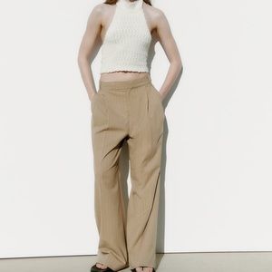 ZARA Straight leg Pants